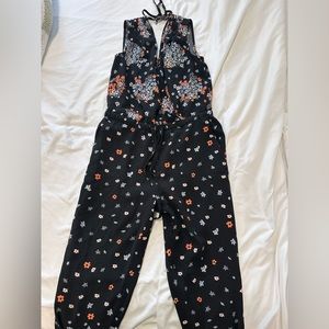 Petite Floral Jumpsuit